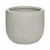 Cody Plant Pot - Ridged Cement 2 Cody Plant Pot - Ridged Cement -Plant potted plants 6FSTRICD6