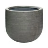 Cody Plant Pot - Ridged Dark Grey -Plant potted plants 6FSTRIGD2