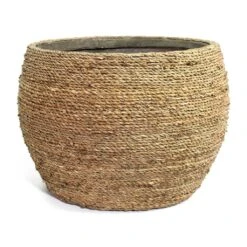 Abby Plant Pot - Straw Grass -Plant potted plants Abby Plant Pot Straw Grass 40cm