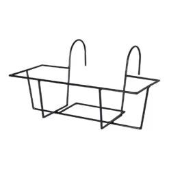 Amy Artstone Balcony Planter Holder - Black -Plant potted plants Amy Artstone Balcony Planter Holder Black 38x26x21cm