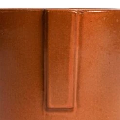 Aries Handles Plant Pot - Bright Rust -Plant potted plants Aries Handles Plant Pot Bright Rust