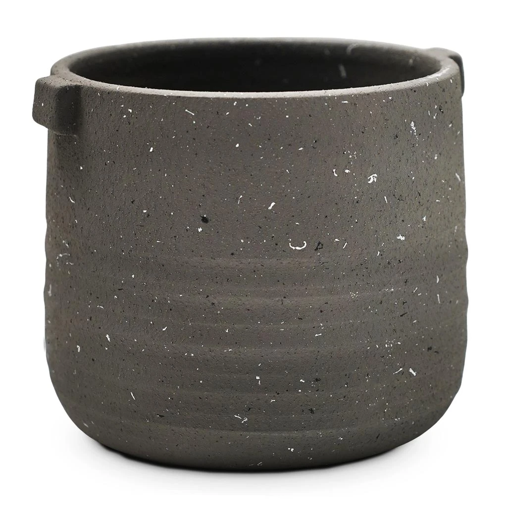 Aurora Terrazzo Handle Plant Pot - Slate 3 Aurora Terrazzo Handle Plant Pot - Slate