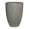 Ben Planter - Ridged Dark Grey -Plant potted plants Ben Planter Ridged Dark Grey 40x55cm