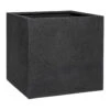 Block Granite Planter - Midnight Black -Plant potted plants Block Granite Planter Midnight Black 60x60x60cm