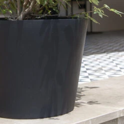 Bucket Natural Planter - Black -Plant potted plants BucketNaturalPlanter Black 3