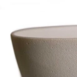 Dorant Refined Oval Plant Bowl - Natural White -Plant potted plants Dorant Refined Oval Plant Bowl Natural White Close