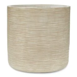 Dune Cylinder Planter - Oat -Plant potted plants Dune Cylinder Planter Oat 44x44cm