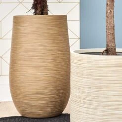 Dune Partner Planter - Almond -Plant potted plants Dune Partner Planter Almond Lifestyle