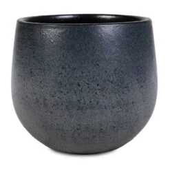 Esra Plant Pot - Graphite -Plant potted plants Esra Plant Pot Graphite 15x13cm