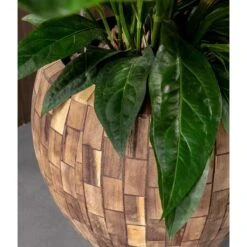 Facets Couple Planter - Jenga -Plant potted plants Facets Couple Planter Jenga Lifestyle Close