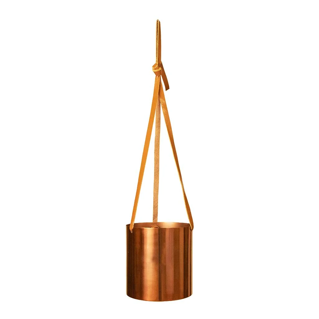 Floro Hanging Plant Pot - Copper 3 Floro Hanging Plant Pot - Copper