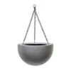 Gradient Hanging Plant Bowl - Matt Grey -Plant potted plants Gradient Hanging Plant Bowl Matt Grey 33x21cm