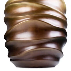 Gradient Lee Partner Planter - Matt Honey -Plant potted plants Gradient Lee Partner Planter Matt Honey SWATCH 2