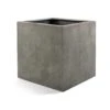 Grigio Cube Planter - Natural Concrete 2 Grigio Cube Planter - Natural Concrete -Plant potted plants Grigio Cube Planter Natural Concrete