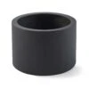 Grigio Cylinder Planter - Anthracite Concrete -Plant potted plants Grigio Cylinder Planter Anthracite Concrete Style