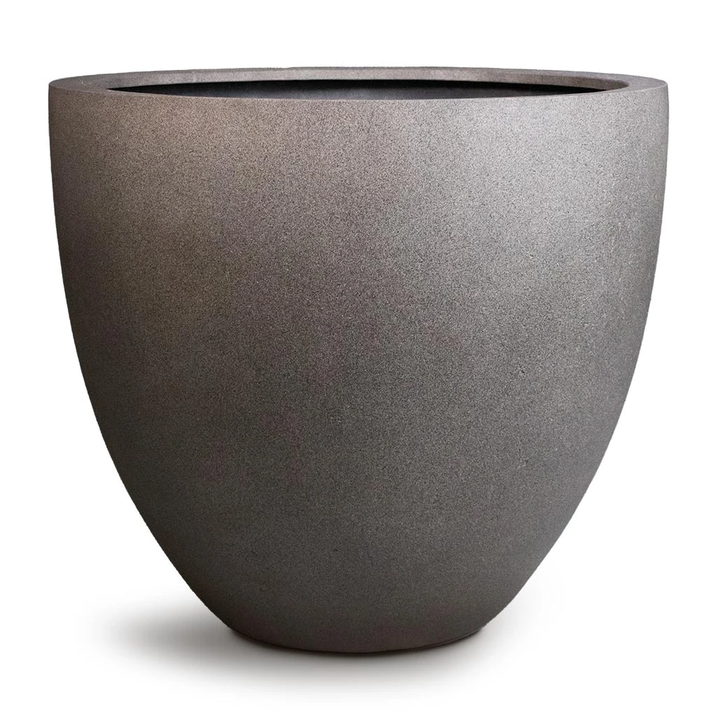 Grigio Egg Pot Planter - Natural Concrete 7 Grigio Egg Pot Planter - Natural Concrete - Image 5