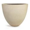 Grigio Egg Pot Planter - Antique White Concrete -Plant potted plants Grigio Egg Pot Planter Antique White Concrete 50x45cm