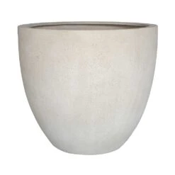 Grigio Egg Pot Planter - Antique White Concrete 14 Grigio Egg Pot Planter - Antique White Concrete -Plant potted plants Grigio Egg Pot Planter Antique White Concrete Style
