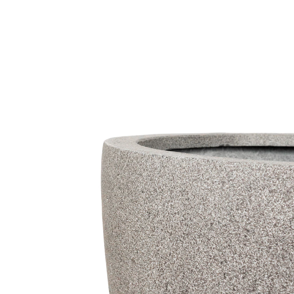 Grigio Egg Pot Planter - Natural Concrete 6 Grigio Egg Pot Planter - Natural Concrete - Image 4