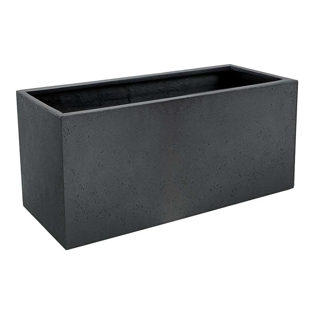 Grigio Trough Planter - Anthracite Concrete 3 Grigio Trough Planter - Anthracite Concrete