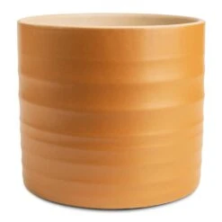 Hadleigh Plant Pot - Amber 13 Hadleigh Plant Pot - Amber -Plant potted plants Hadleigh Plant Pot Amber 17x15cm
