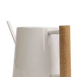 Plant potted plants -Plant potted plants Indoor Watering Can 0.7L Stone with Beech Handle 2