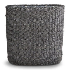 Isaac Plant Baskets - Set Of 3 - Oval - Black -Plant potted plants Isaac Plant Baskets Round Black B