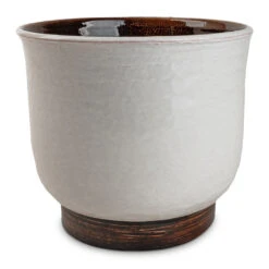 Jayla Plant Pot - White -Plant potted plants Jayla Plant Pot White 17x14cm