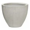 Jesslyn Plant Pot - Ridged Cement -Plant potted plants Jesslyn Plant Pot Ridged Cement