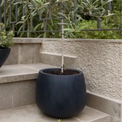 Kevan Natural Planter - Black -Plant potted plants KevanNaturalPlanter Black 1