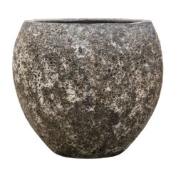 Lava Balloon Relic Planter - Black -Plant potted plants Lava Balloon Relic Planter Black 60x55cm