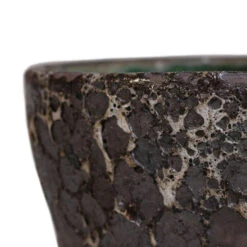 Lava Couple Straight Relic Planter - Black -Plant potted plants Lava Couple Straight Relic Planter Black 1