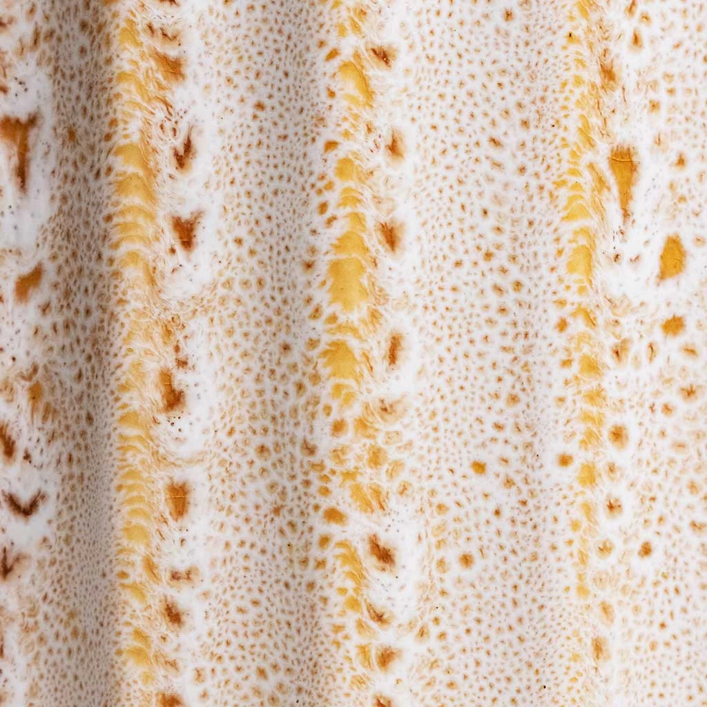 Lugano Scalloped Plant Pot - Mustard 6 Lugano Scalloped Plant Pot - Mustard - Image 4