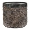 Luxe Lite Layer Cylinder Planter - Bronze -Plant potted plants Luxe Lite Layer Cylinder Planter Bronze