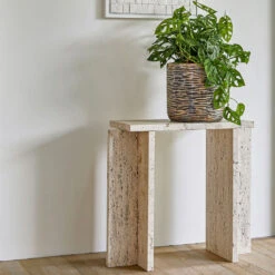 Luxe Lite Wrinkle Cylinder Planter - Bronze -Plant potted plants Luxe Lite Universe Wrinkle Cylinder Bronze 1