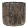 Luxe Lite Waterfall Cylinder Planter - Bronze 1 Luxe Lite Waterfall Cylinder Planter - Bronze -Plant potted plants Luxe Lite Waterfall Cylinder Planter Bronze