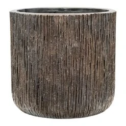 Luxe Lite Waterfall Cylinder Planter - Bronze 31 Luxe Lite Waterfall Cylinder Planter - Bronze -Plant potted plants Luxe Lite Waterfall Cylinder Planter Bronze Large