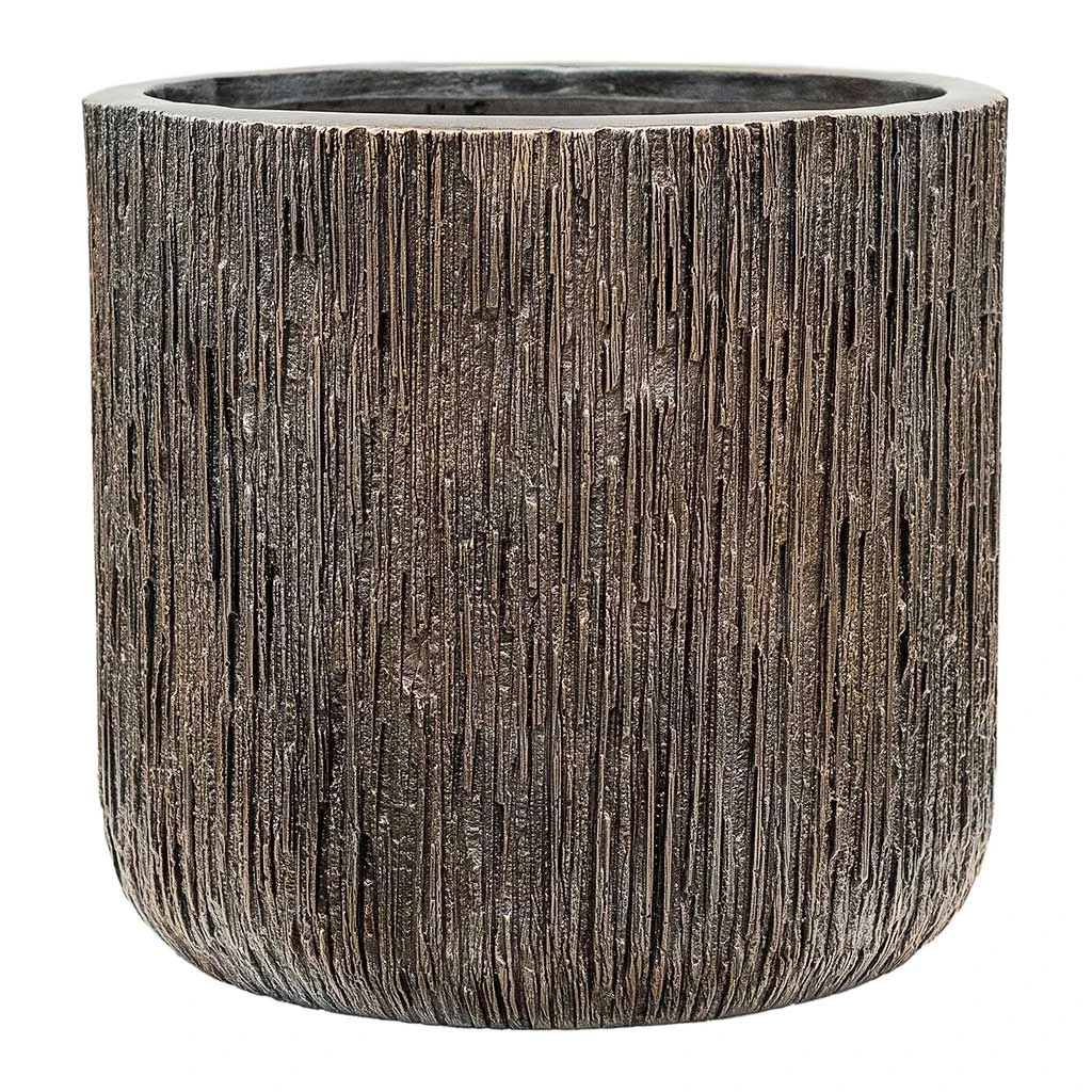 Luxe Lite Waterfall Cylinder Planter - Bronze 14 Luxe Lite Waterfall Cylinder Planter - Bronze - Image 12