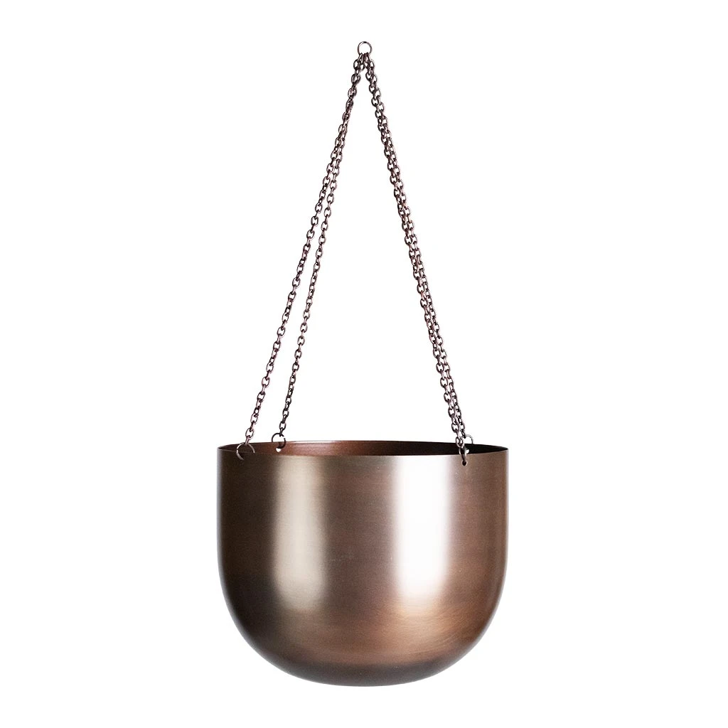 Mayfair Hanging Plant Pot - Mocha 7 Mayfair Hanging Plant Pot - Mocha - Image 5