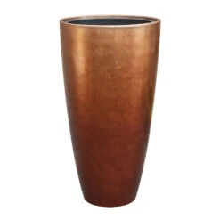 Metallic Partner Planter - Matt Copper -Plant potted plants Metallic Partner Planter Matt Copper 40x75cm