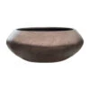 Metallic UFO Plant Bowl - Matt Coffee -Plant potted plants Metallic UFO Plant Bowl Matt Coffee 40x15cm