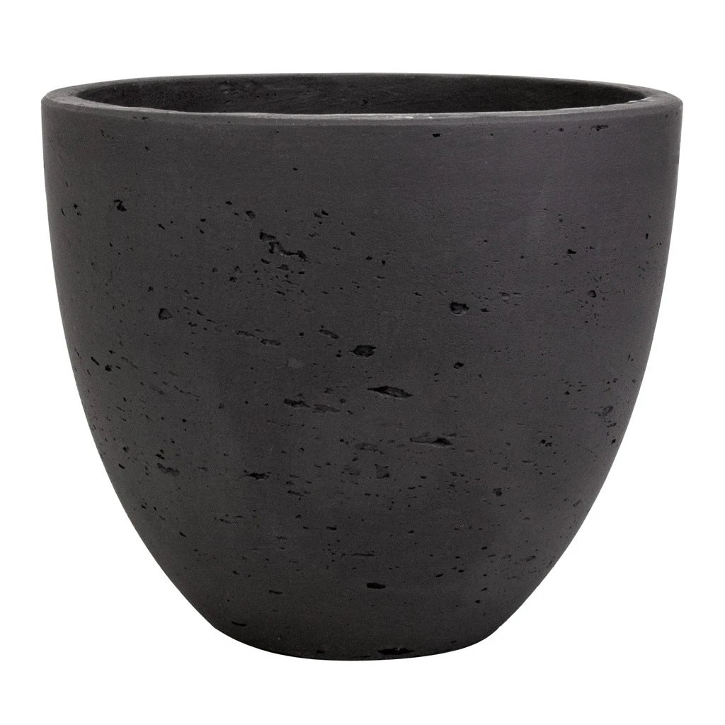 Mini Jesslyn Plant Pot - Black Washed 3 Mini Jesslyn Plant Pot - Black Washed