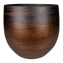 Mya Plant Pot - Shiny Mocha -Plant potted plants Mya Plant Pot Shiny Mocha 42cm