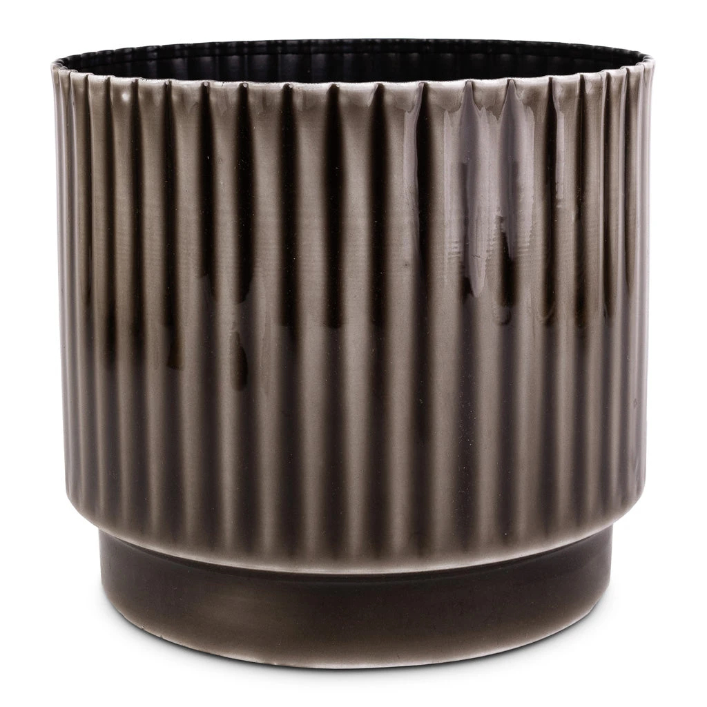 Nella Plant Pot - Coffee 3 Nella Plant Pot - Coffee