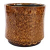 Nolan Plant Pot - Caramel -Plant potted plants Nolan Plant Pot Caramel 19x17cm