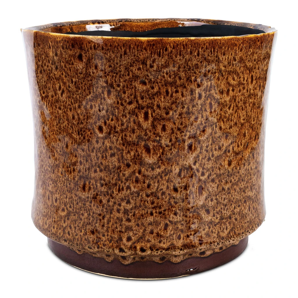Nolan Plant Pot - Caramel 10 Nolan Plant Pot - Caramel - Image 8
