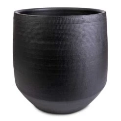 Norell Plant Pot - Black -Plant potted plants Norell Plant Pot Black 29x28cm