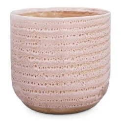 Ocean Glaze Plant Pot - Morganite -Plant potted plants Ocean Glaze Plant Pot Morganite 18 x 18cm