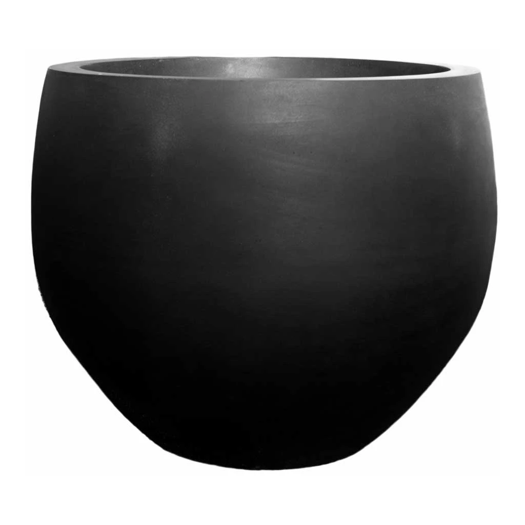 Orb Natural Planter - Black 3 Orb Natural Planter - Black