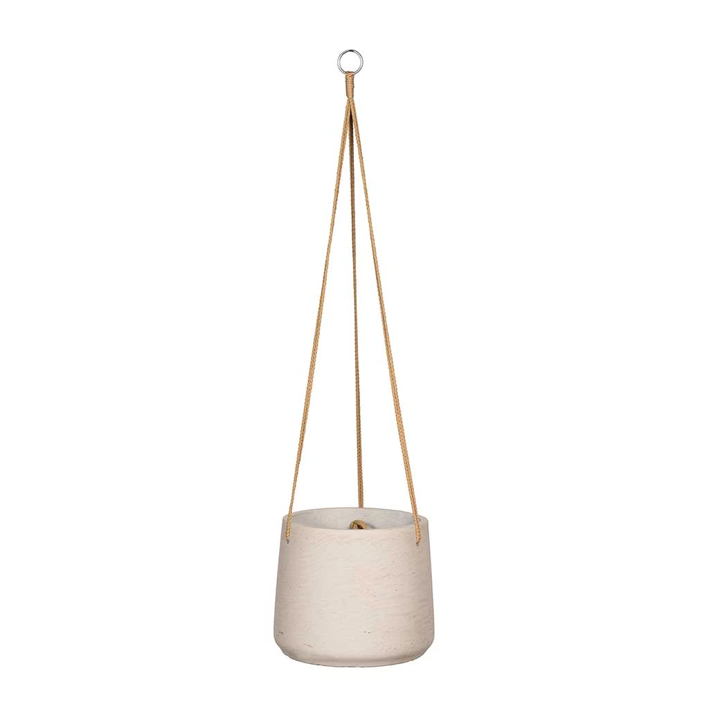 Patt Hanging Plant Pot - Grey Washed 12 Patt Hanging Plant Pot - Grey Washed - Image 10